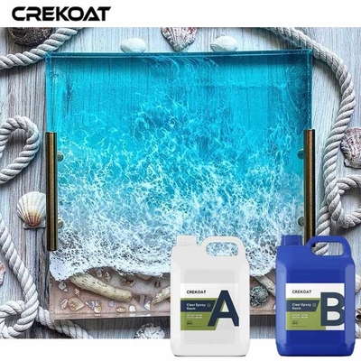 Crystal Clear Deep Pour Epoxy Resin 2:1 Đồ thủ công bằng nhựa với màu sắc rực rỡ Không có bong bóng