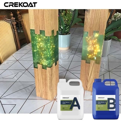 5CM Đúc nhựa Epoxy đổ sâu cho bàn sông Nội thất gỗ