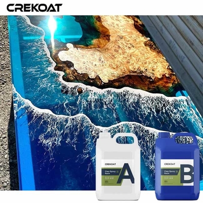 Bàn nhựa sông chống tia cực tím 4 inch đổ sâu Epoxy
