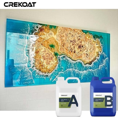 Bàn nhựa sông chống tia cực tím 4 inch đổ sâu Epoxy