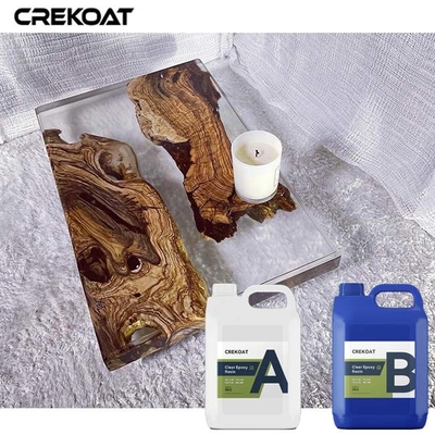 Nhựa Epoxy đổ sâu 4 inch cho bàn gỗ trên sông Đúc tác phẩm nghệ thuật