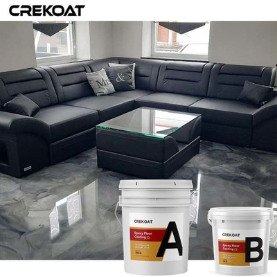 Kết thúc tuyệt đẹp Lớp phủ sàn Epoxy bằng đá cẩm thạch trong môi trường thương mại