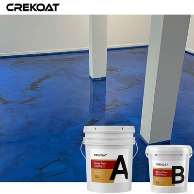 Sơn sàn nhà để xe bằng kim loại chống trầy xước Lớp phủ Epoxy bê tông