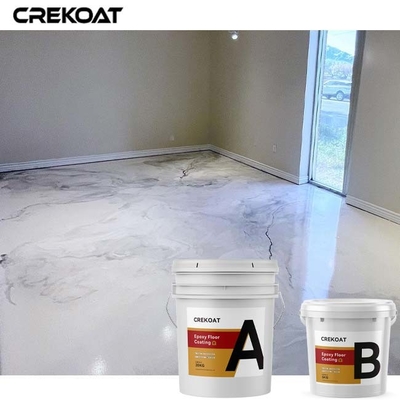 Kết thúc tuyệt đẹp Lớp phủ sàn Epoxy bằng đá cẩm thạch trong môi trường thương mại