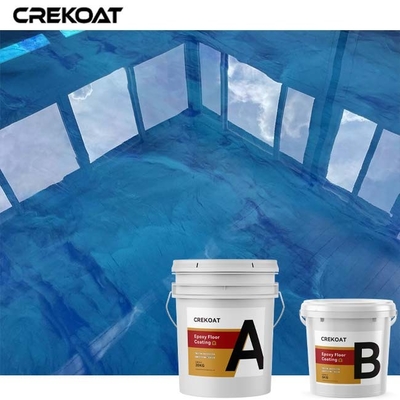 Khu dân cư thương mại Sơn phủ sàn Epoxy Bột màu kim loại