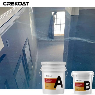 Lớp phủ sàn nhựa epoxy ngọc trai kim loại cho nhà ở Văn phòng Phòng trưng bày