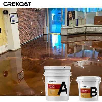 Lớp phủ sàn epoxy kim loại chống trượt hợp vệ sinh được sử dụng trong các tiệm làm tóc