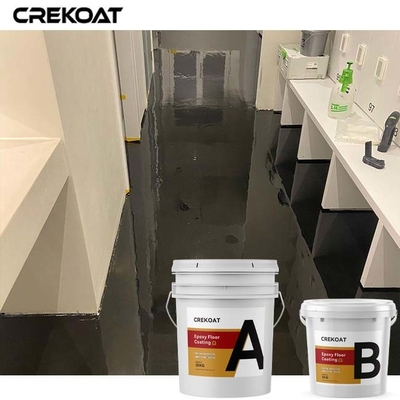 Urethane Topcoats Lớp phủ sàn Epoxy kim loại cho nhà hàng thương mại