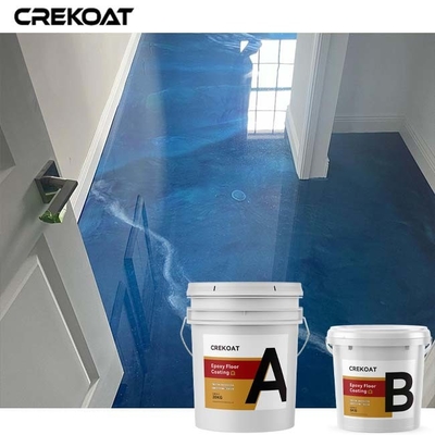 Lớp phủ sàn Epoxy kim loại liền mạch chống bụi bẩn và chất lỏng