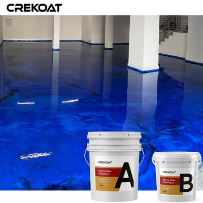 Sơn sàn nhà để xe bằng kim loại chống trầy xước Lớp phủ Epoxy bê tông