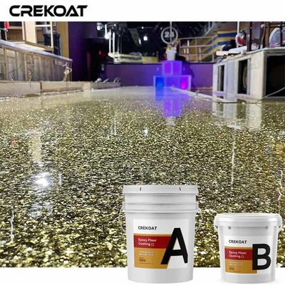 Bê tông đánh bóng Lớp phủ sàn epoxy kim loại liền mạch hoàn thiện có độ bóng cao