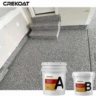 Lớp phủ sàn MSDS Epoxy Flake cho bê tông tăng cường an toàn chịu được tải trọng lớn