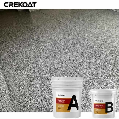 Hệ thống vảy có độ bóng cao Lớp phủ sàn Epoxy đa dạng kết cấu tạo ra bề mặt sáng bóng