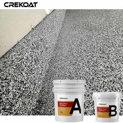 Lớp phủ sàn MSDS Epoxy Flake cho bê tông tăng cường an toàn chịu được tải trọng lớn