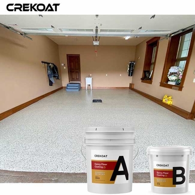Số lượng lớn đàn hồi Kết thúc lớp phủ sàn Epoxy Flake Độ dày tùy chỉnh