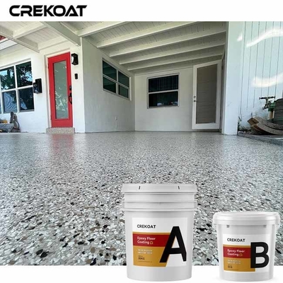 Lớp phủ sàn nhà để xe Flake cao cấp cho gia đình Văn phòng cửa hàng