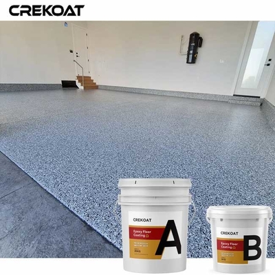 Sự thay đổi kết cấu mượt mà Epoxy lớp phủ sàn vảy Độ ẩm chống ẩm cho các bề mặt khác nhau