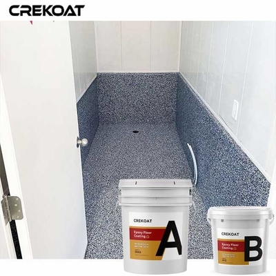 Sự thay đổi kết cấu mượt mà Epoxy lớp phủ sàn vảy Độ ẩm chống ẩm cho các bề mặt khác nhau