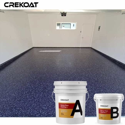 Trang trí sàn Polyaspartic Flake trộn nhựa Epoxy với chip màu