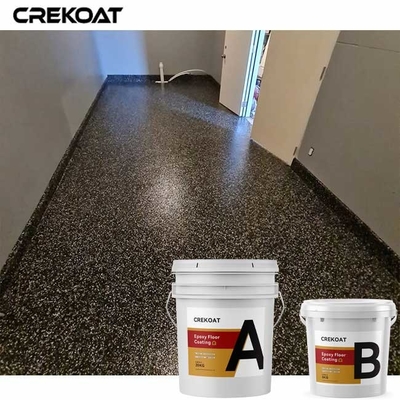 Khu vực thương mại Sơn chip Sơn phủ sàn Epoxy với hỗn hợp vảy trang trí