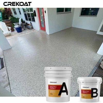 Tính linh hoạt Nghệ thuật Lớp phủ sàn Epoxy Flake Thân thiện với môi trường Bán lẻ sang trọng