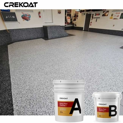 Lớp phủ sàn Epoxy Flake bền cho bệnh viện Nhà chứa máy bay
