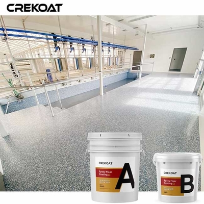 Lớp phủ sàn Epoxy liền mạch chống lại lưu lượng lớn và hóa chất