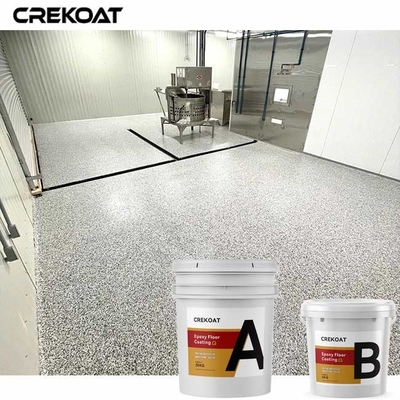 Lớp phủ sàn Epoxy Flake bảo dưỡng nhanh cho nhà kho thương mại Nhà để xe