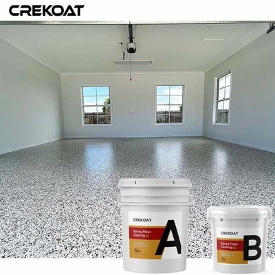 Lớp phủ sàn công nghiệp Epoxy Flake Độ bóng cao Chống nước