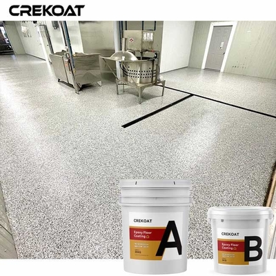 Lớp phủ sàn Epoxy Flake bảo dưỡng nhanh cho nhà kho thương mại Nhà để xe