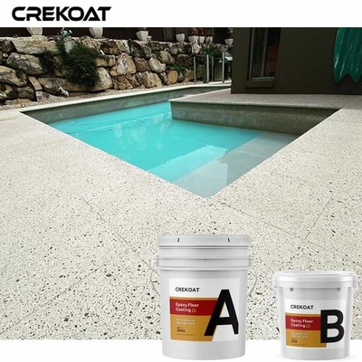Lớp phủ sàn công nghiệp Epoxy Flake Độ bóng cao Chống nước