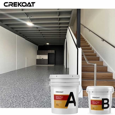 Mảng trang trí sàn epoxy lớp phủ rõ ràng cho không gian thương mại