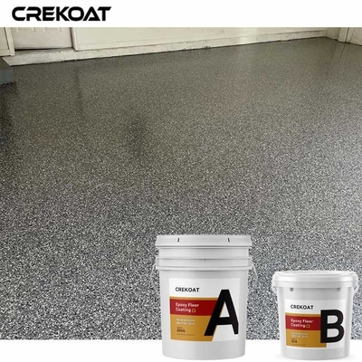 Các mẫu tùy chỉnh Lớp phủ sàn Epoxy Flake Bảo trì thấp Dễ lau chùi