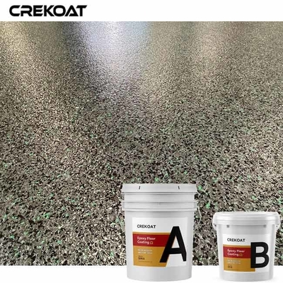 Các mẫu tùy chỉnh Lớp phủ sàn Epoxy Flake Bảo trì thấp Dễ lau chùi