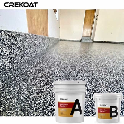 Lớp phủ sàn Epoxy Flake MSDS Chống trầy xước Dễ lau chùi