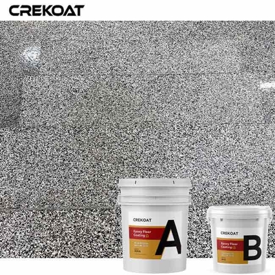 Bảo trì thấp Sàn nhà để xe Flake Epoxy Chống mài mòn Không độc hại