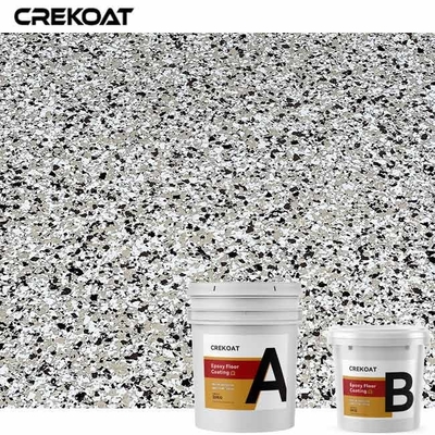 Chất phủ sàn Epoxy Flake chịu được sự thay đổi nhiệt độ