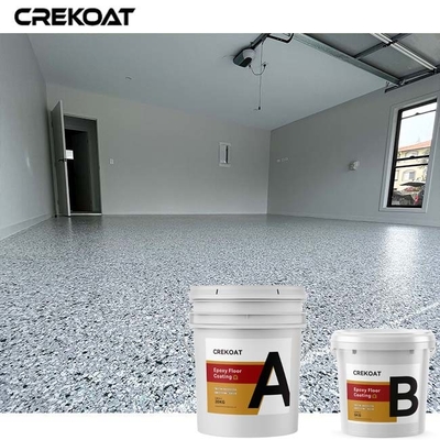 Bảo trì thấp Sàn nhà để xe Flake Epoxy Chống mài mòn Không độc hại