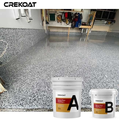Lớp phủ sàn Polyaspartic bảo dưỡng nhanh Độ ổn định tia cực tím cao VOC thấp