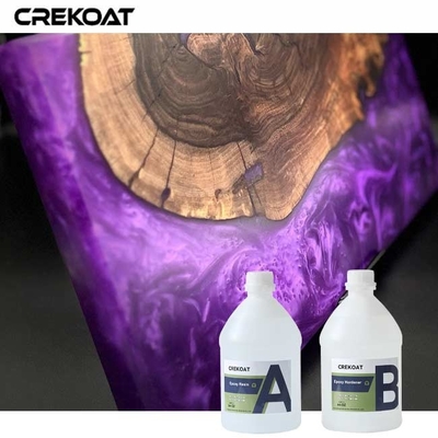 Không có bong bóng, mùi thấp Liquid Casting Resin Craft Art On Canvas With Specialized Epoxy
