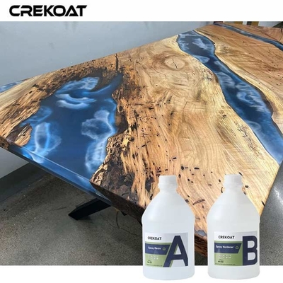 Chất làm cứng nhựa epoxy rõ ràng tuyệt vời cho việc tạo ra bàn làm việc nhựa cao cấp