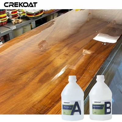Lớp phủ rõ ràng nhựa epoxy bóng cao có mùi thấp cho các dự án đòi hỏi tính minh bạch