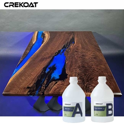 Rào cản độ ẩm UV ổn định nhựa Clear Tabletop Epoxy For Outdoor Sculptures Transparency