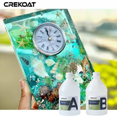 Nhựa nhựa epoxy tinh khiết không màu vàng cho khuôn trang sức phức tạp