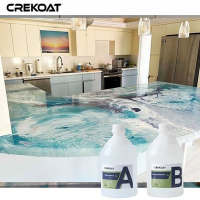 Chất liệu đúc Epoxy Liquid Fast Curing Resin Precision Cast Tabletop Jewelry