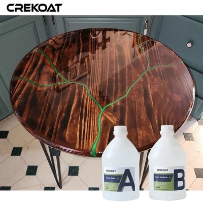 Rào cản độ ẩm UV ổn định nhựa Clear Tabletop Epoxy For Outdoor Sculptures Transparency
