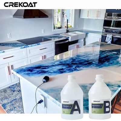 Chất liệu đúc Epoxy Liquid Fast Curing Resin Precision Cast Tabletop Jewelry
