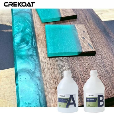 1/1 Tỷ lệ pha trộn Nhựa epoxy rõ ràng Độ bền cao cho cả trong nhà và ngoài trời