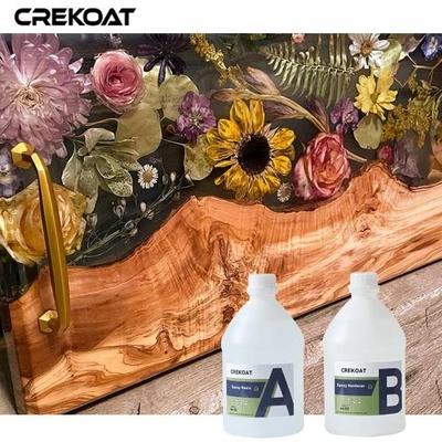 Nhựa epoxy sáng bóng lý tưởng để bảo quản các yếu tố hữu cơ như hoa