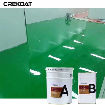 Lớp phủ sàn epoxy không trượt có mùi thấp lý tưởng về môi trường cho các ứng dụng trong nhà